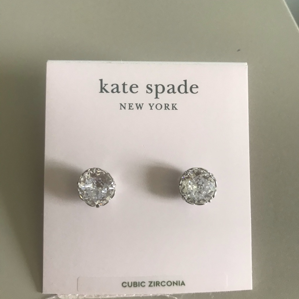 Kate Spade diamond studs
